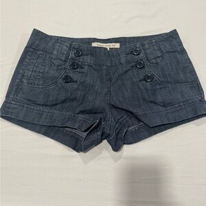 Forever 21 Dark Blue Jean Shorts